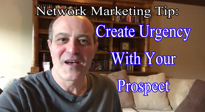 creating urgency with your prospect